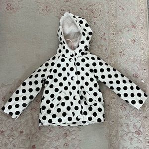 Polka Dot rain coat